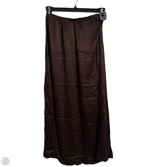Skirt Maxi By Donni In Brown, Size: M