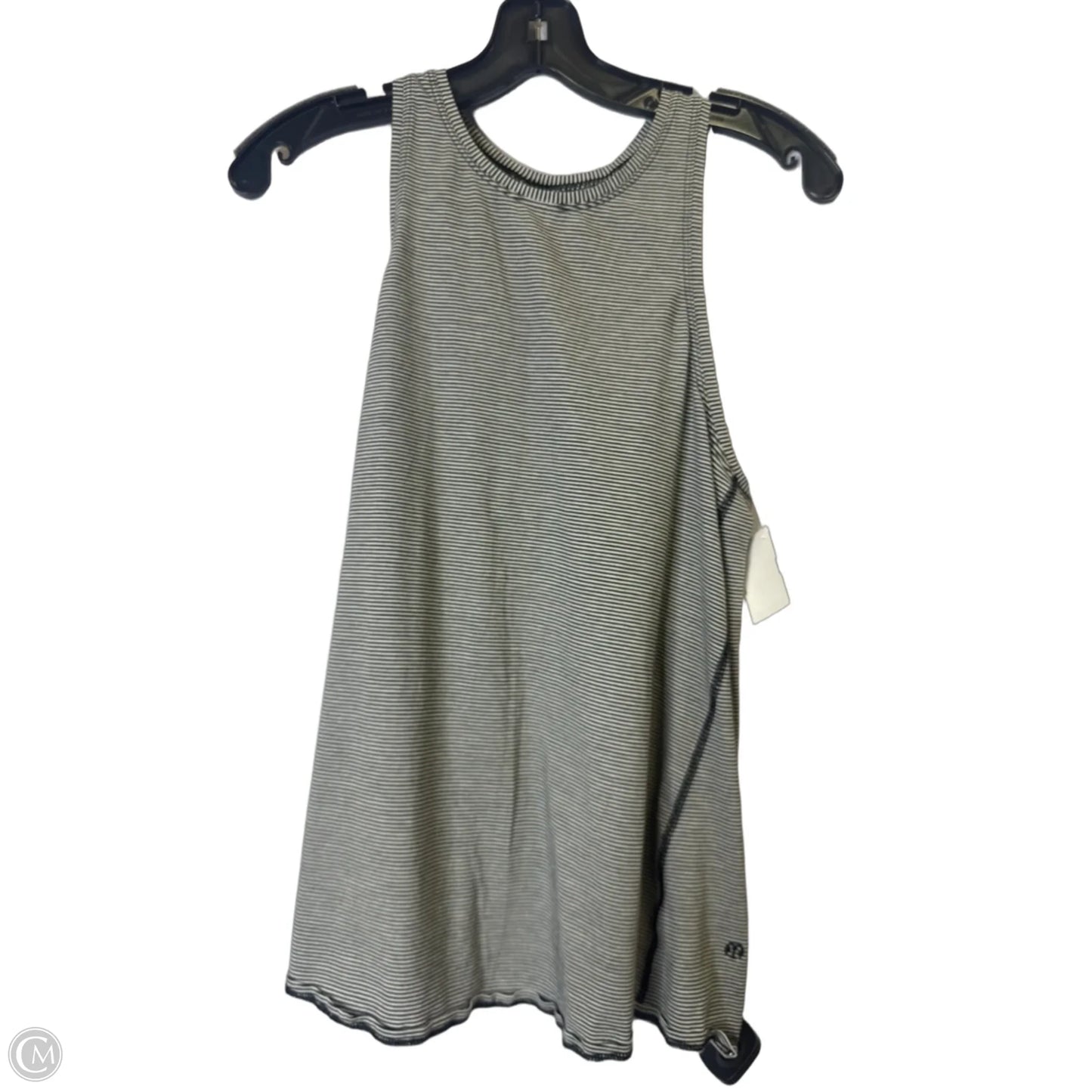 Top Sleeveless By Lululemon In Striped Pattern, Size: S