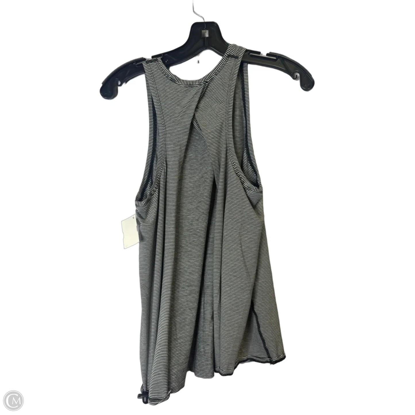 Top Sleeveless By Lululemon In Striped Pattern, Size: S