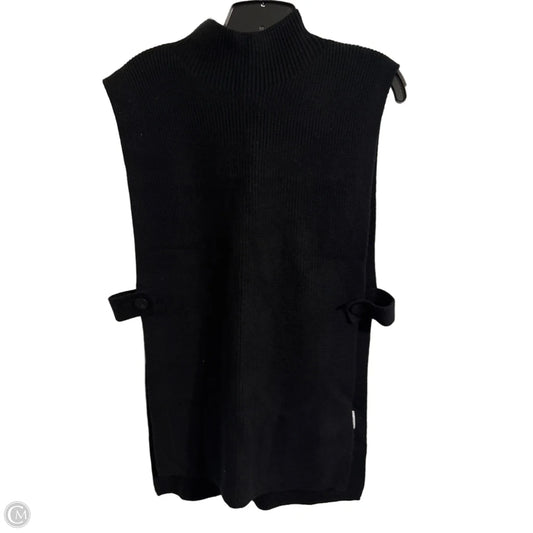 Vest Sweater By Banana Republic In Black, Size: Xs