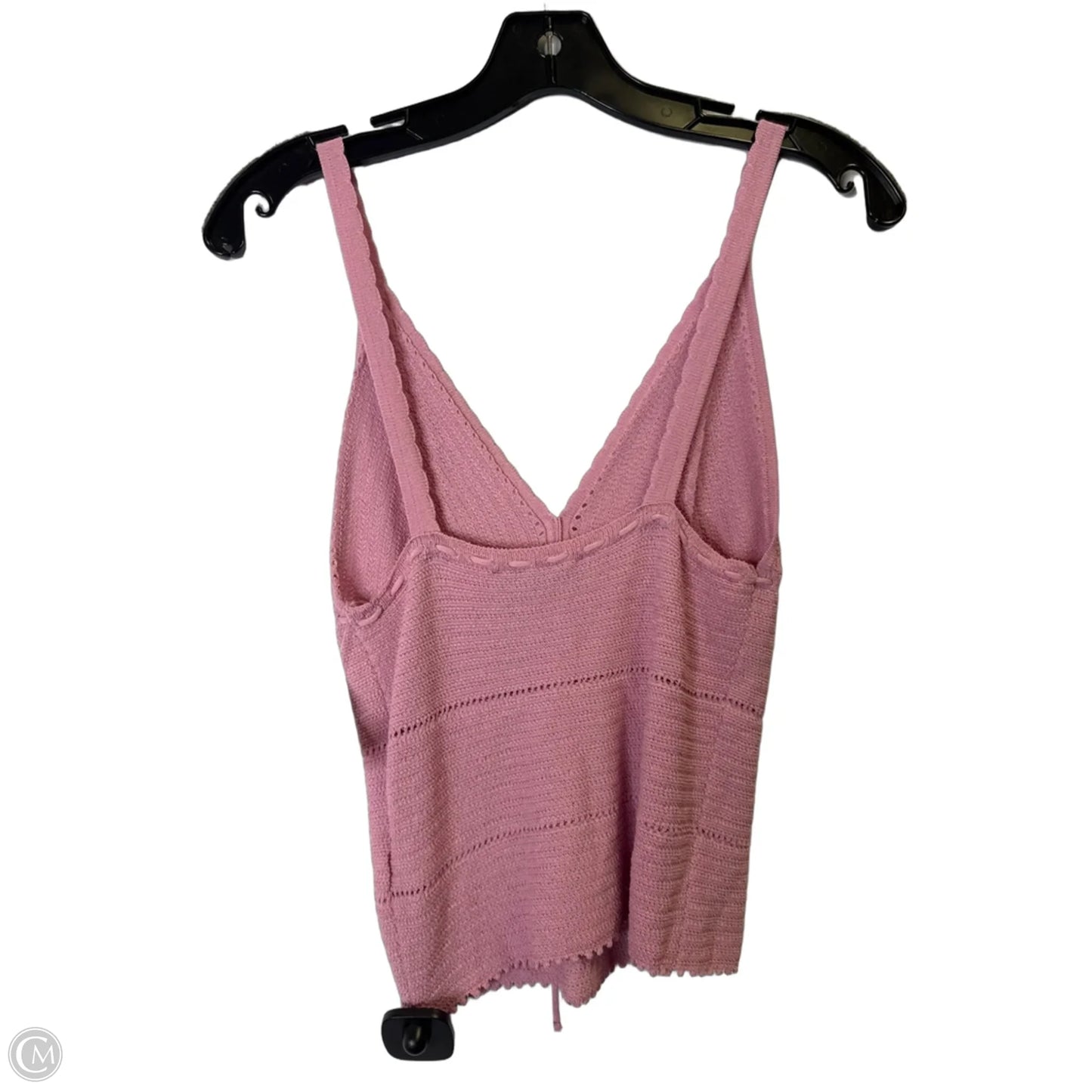 Top Sleeveless By Zara In Pink, Size: M