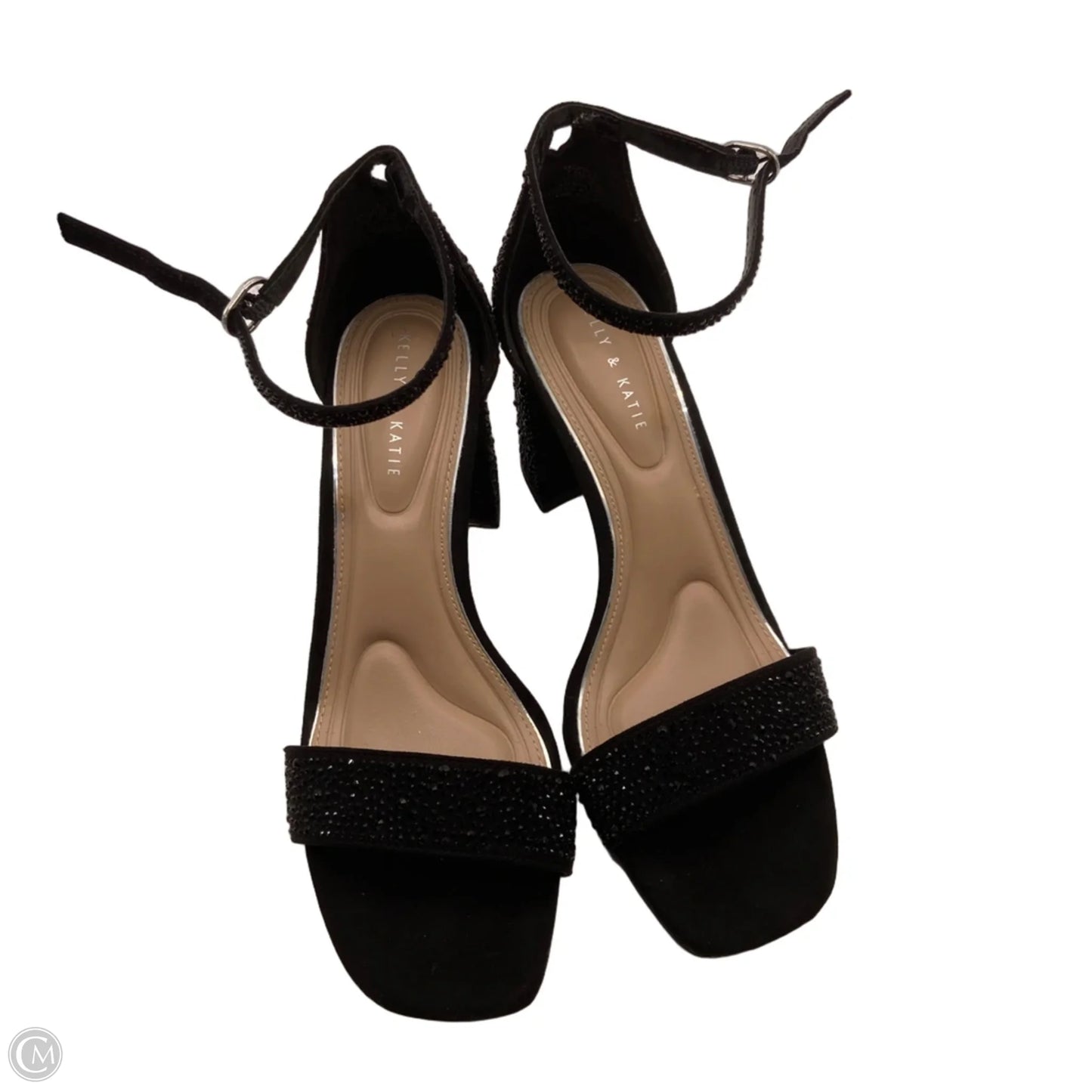 Shoes Heels Block By Kelly And Katie In Black, Size: 7.5