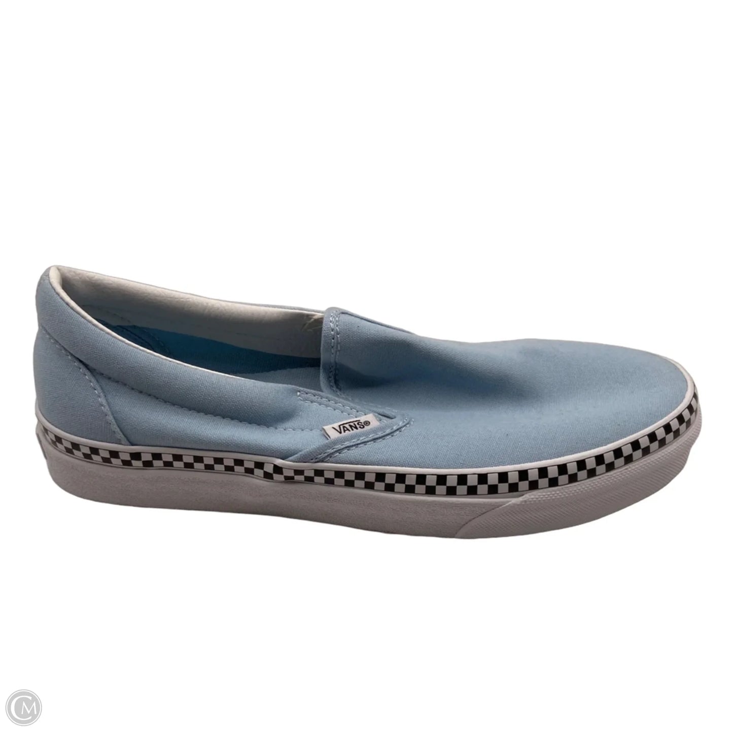 Shoes Sneakers By Vans In Blue, Size: 9
