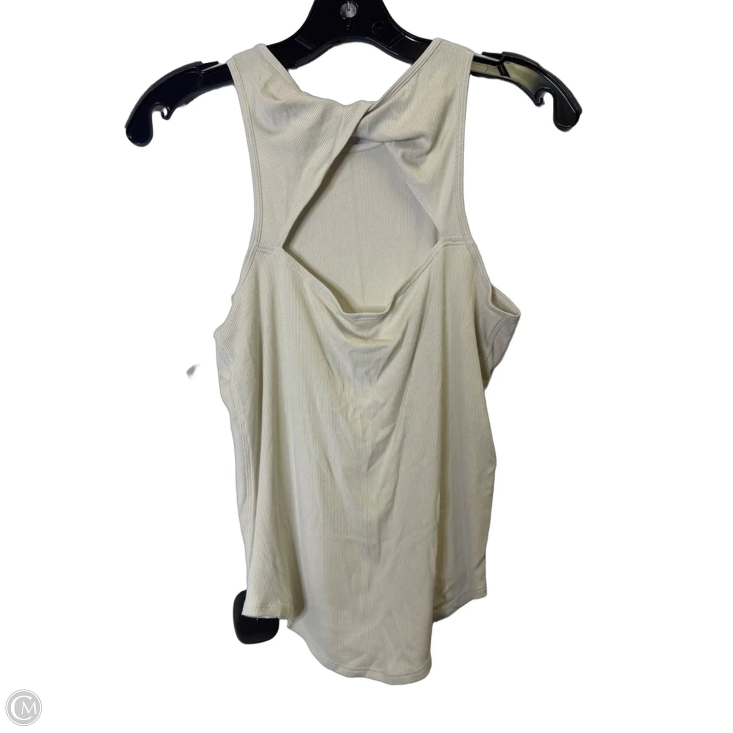 Athletic Tank Top By Lululemon In Cream, Size: 6
