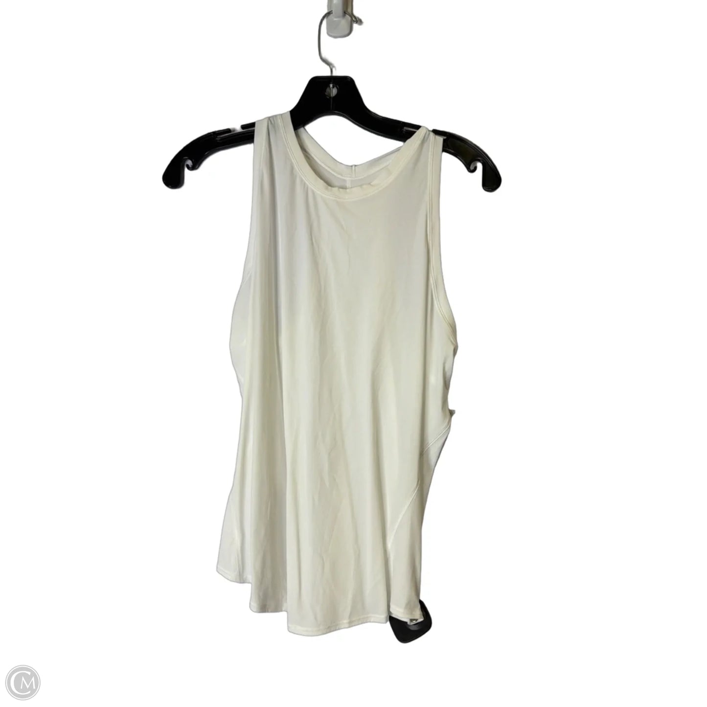 Athletic Tank Top By Lululemon In White, Size: S