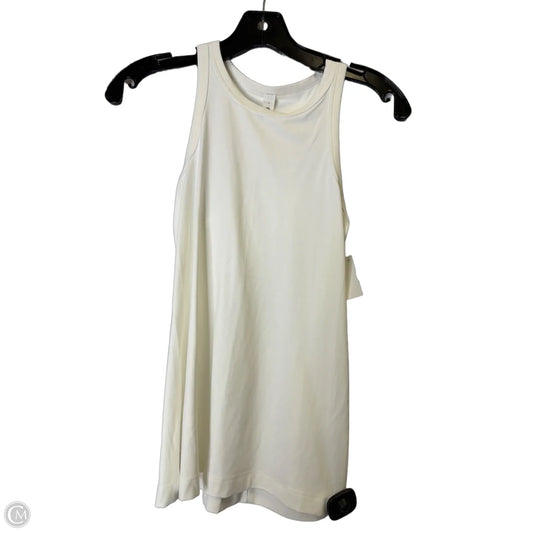 Athletic Tank Top By Lululemon In White, Size: 4