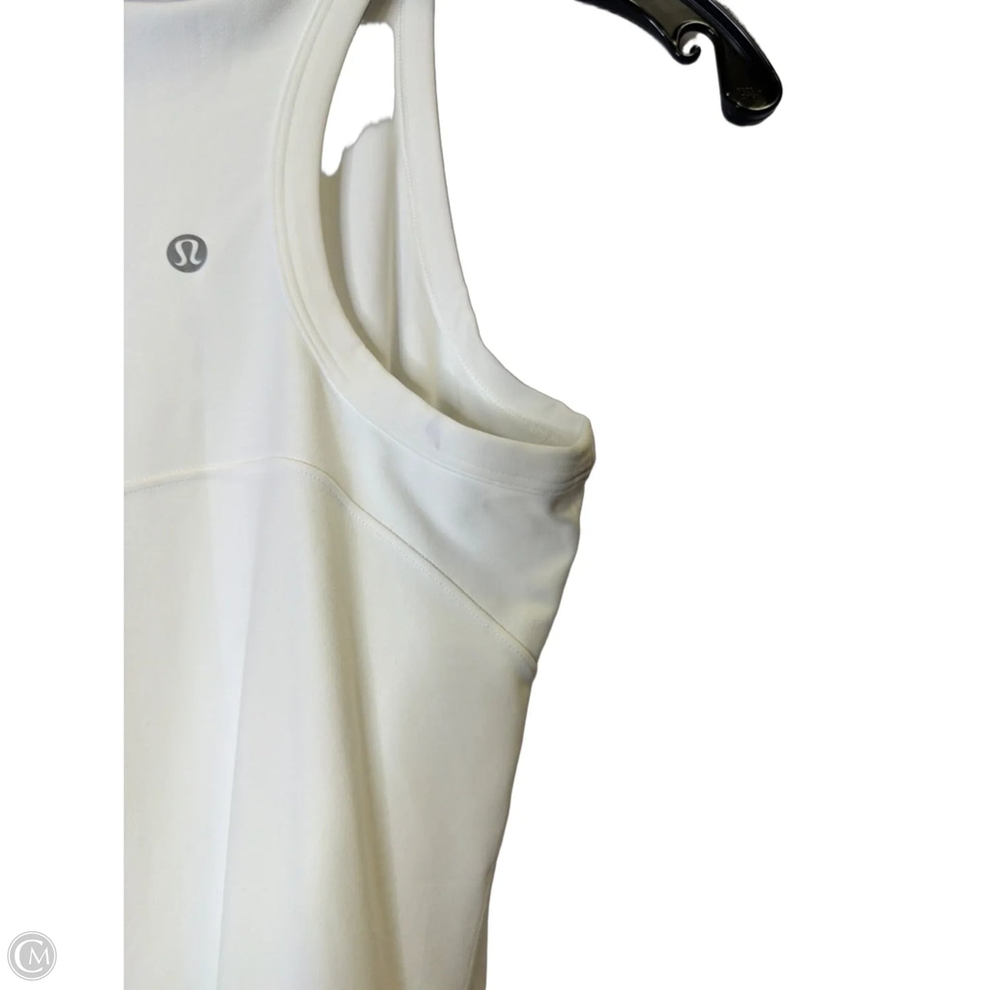 Athletic Tank Top By Lululemon In White, Size: 4