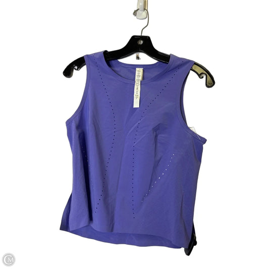 Athletic Tank Top By Lululemon In Purple, Size: 4
