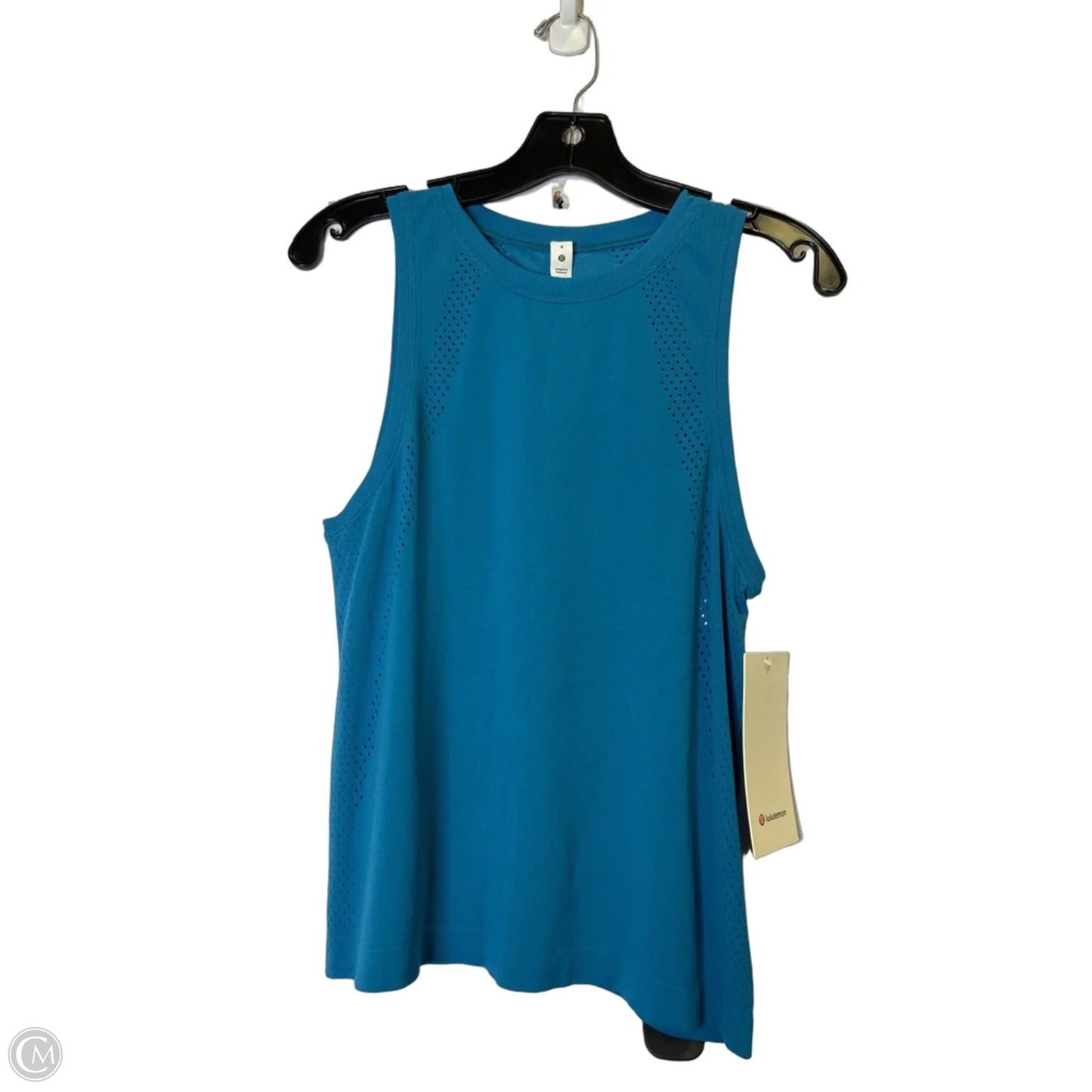 Athletic Tank Top By Lululemon In Blue, Size: 4