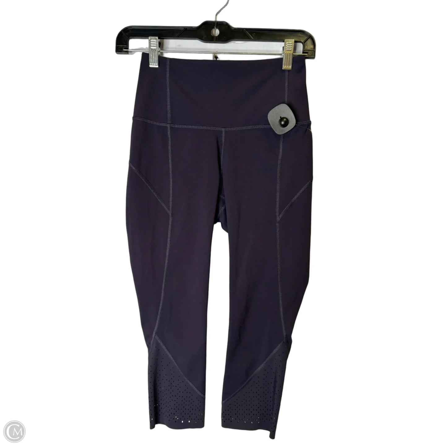 Athletic Leggings Capris By Lululemon In Purple, Size: 4