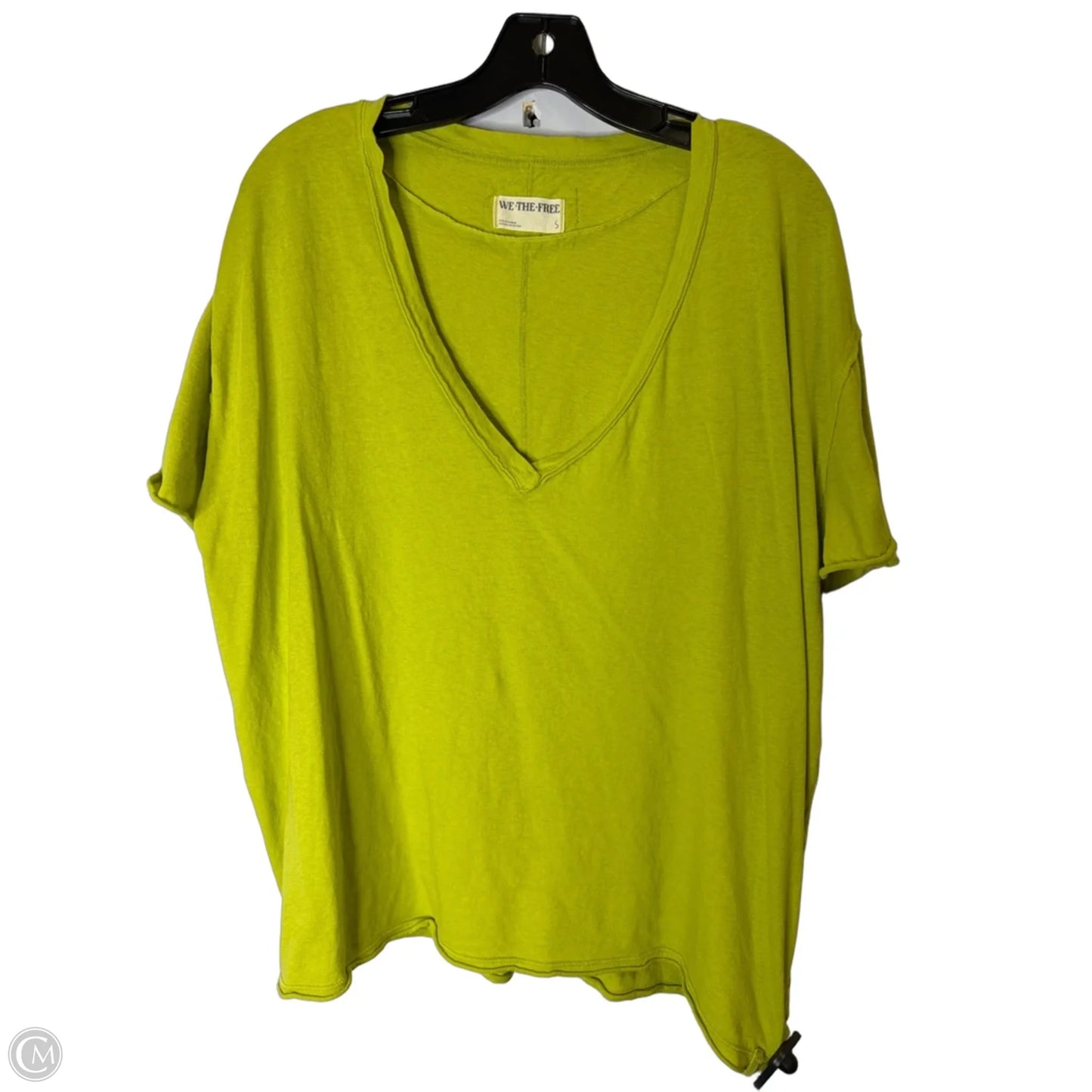 Top Short Sleeve Basic By We The Free In Green, Size: S