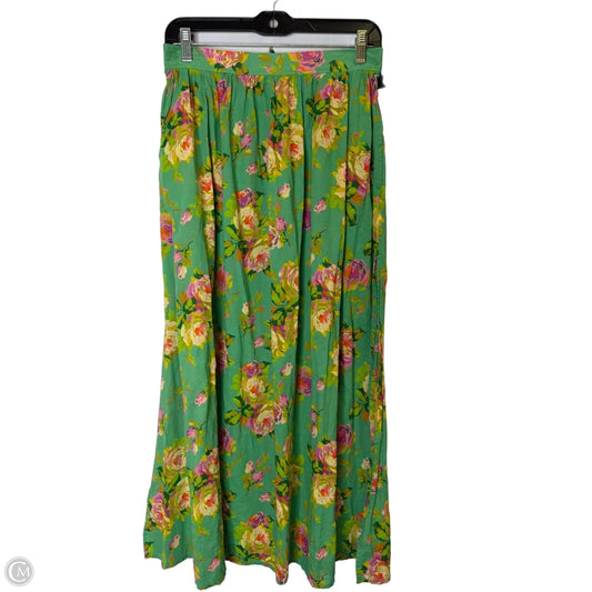 Skirt Maxi By J. Crew In Green, Size: S