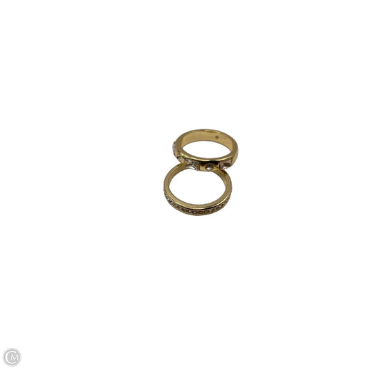 Ring Stackable By Cmc, Size: 02 Piece Set