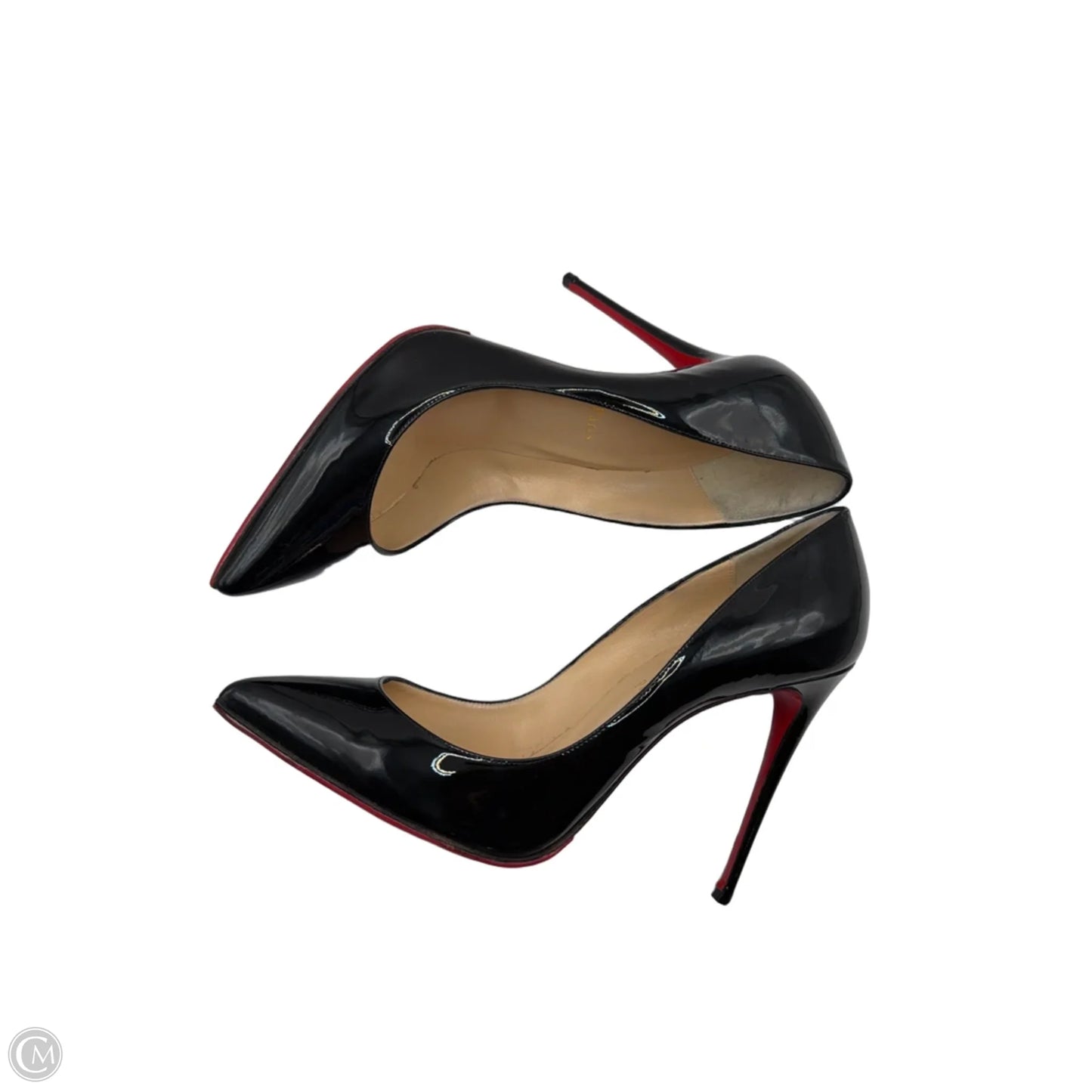 Shoes Luxury Designer By Christian Louboutin In Black, Size: 11