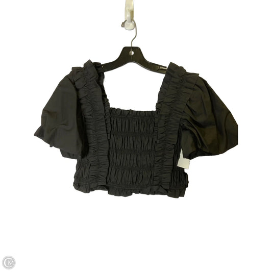 Top Short Sleeve By Endless Rose In Black, Size: Xs