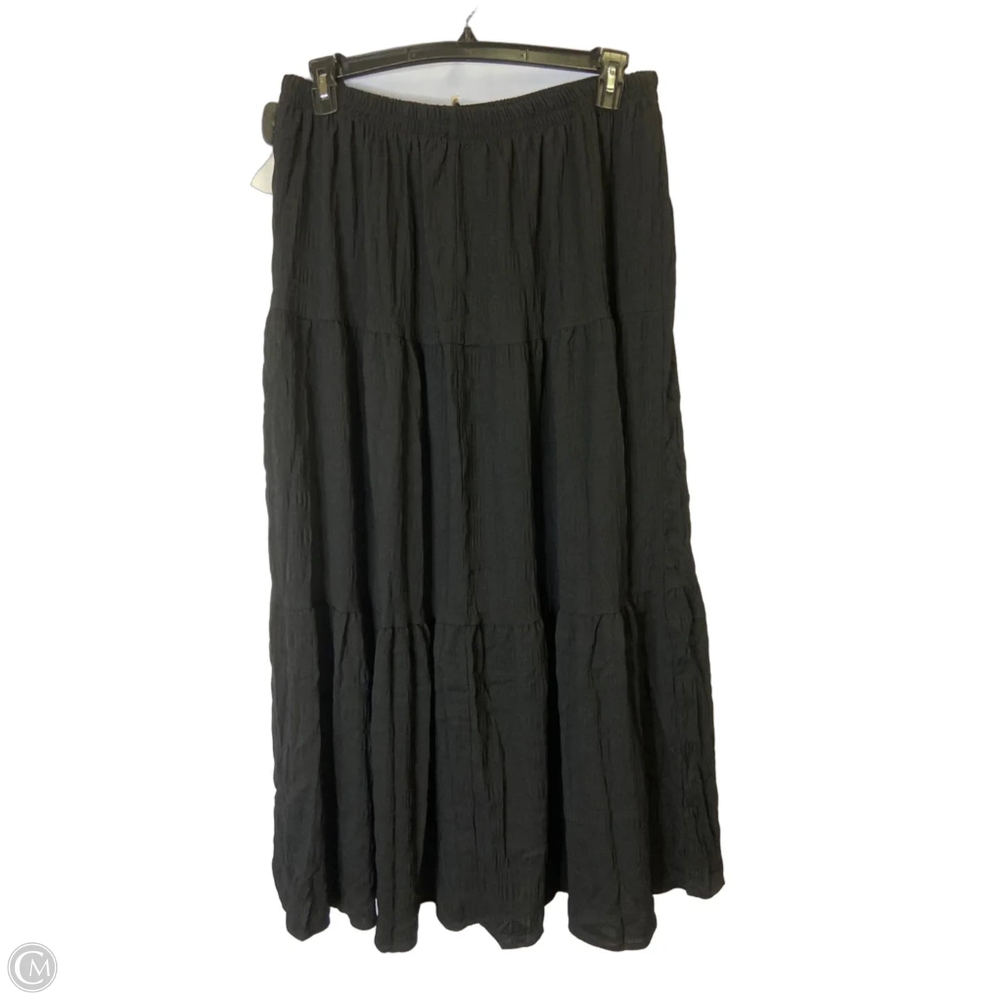 Skirt Maxi By Shein In Black, Size: 1x