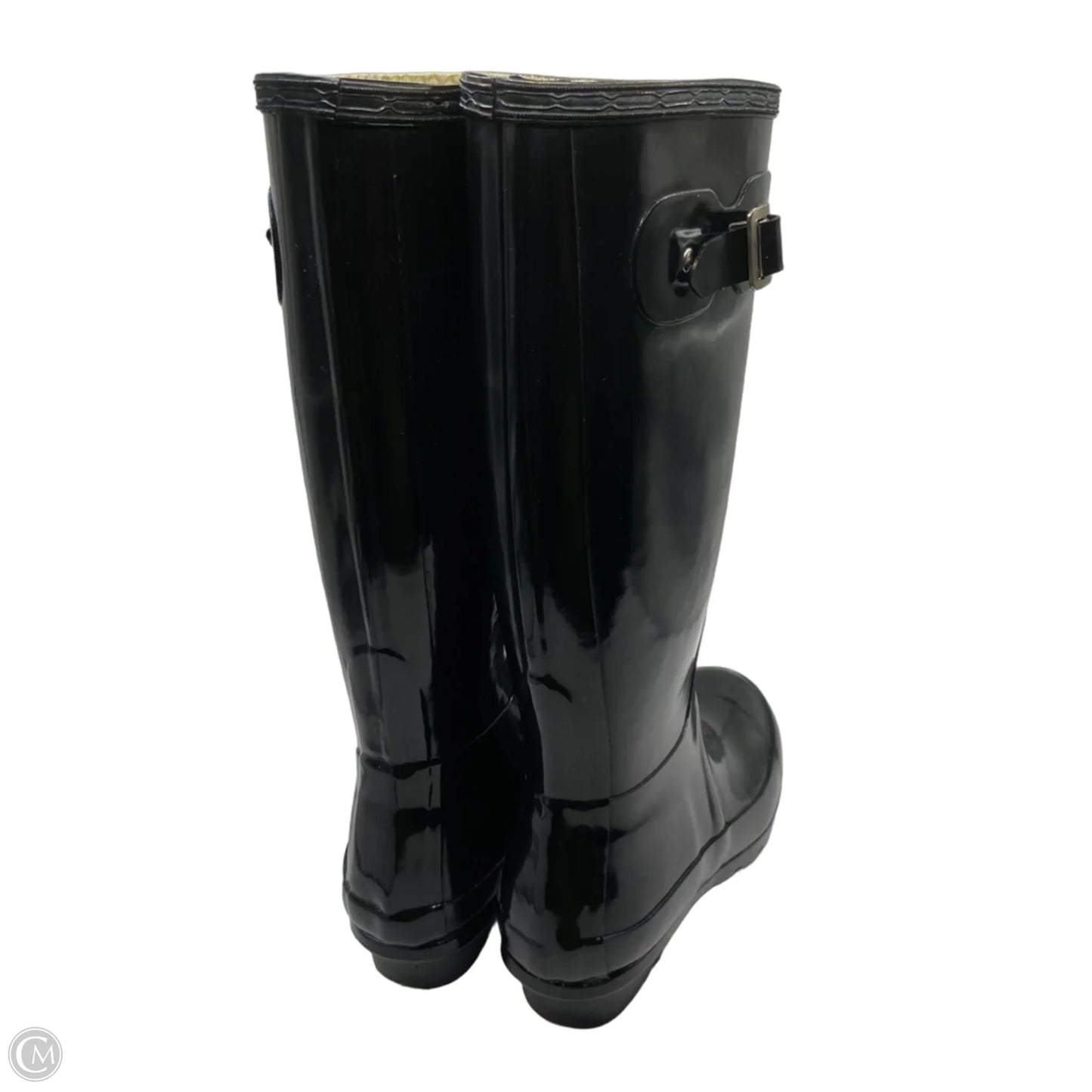 Boots Rain By Hunter In Black, Size: 8