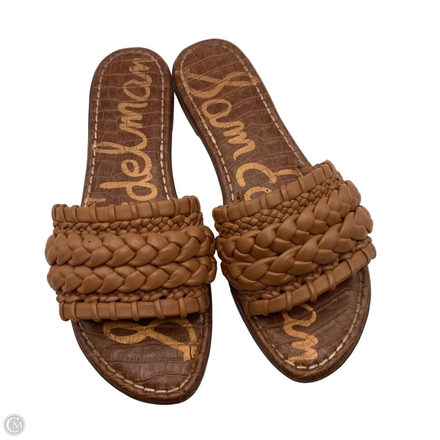 Sandals Flats By Sam Edelman In Brown, Size: 10