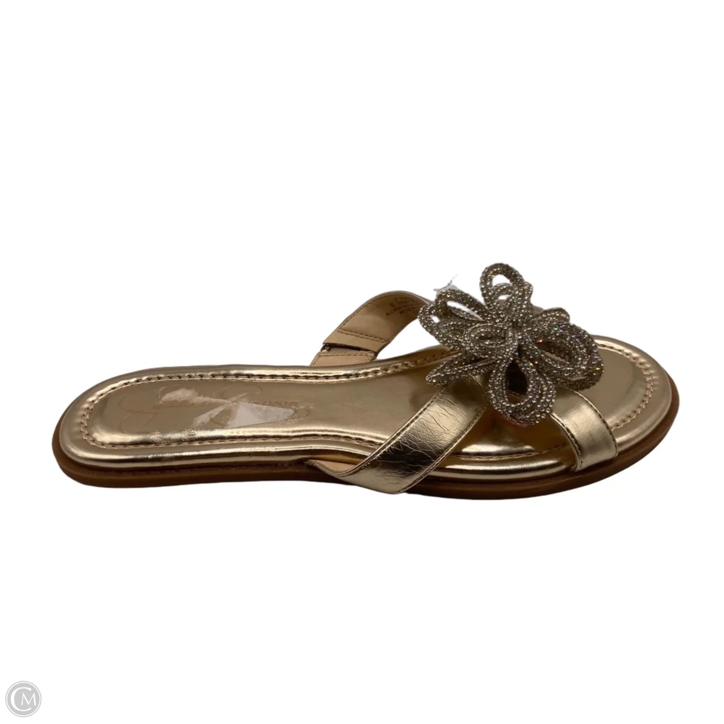 Sandals Flats By Jessica Simpson In Gold, Size: 8.5