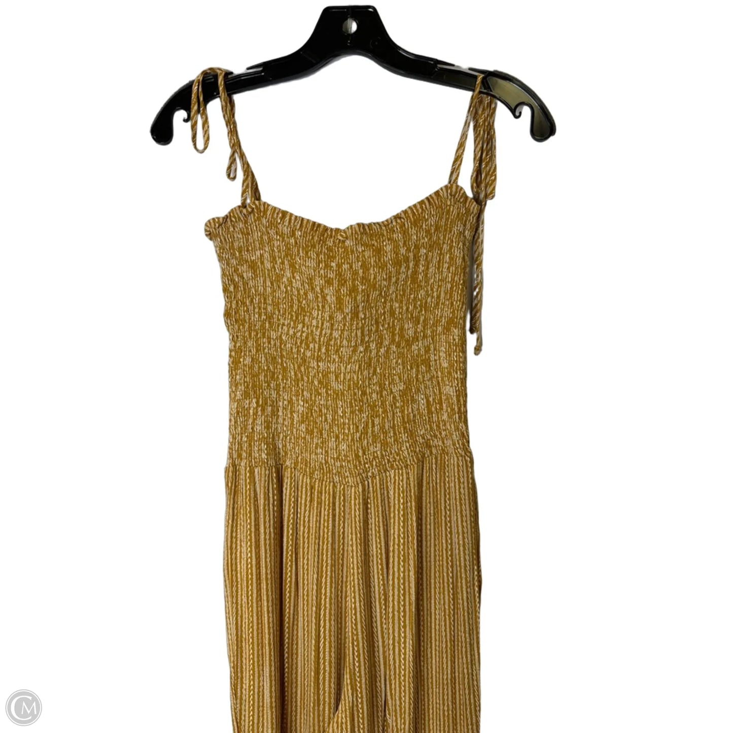 Jumpsuit By Storia In Yellow, Size: M