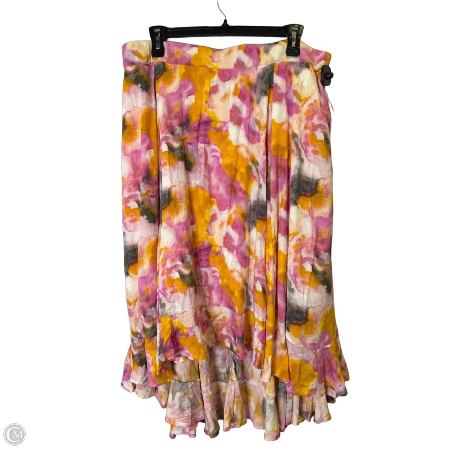 Skirt Midi By Torrid In Tie Dye Print, Size: 3x