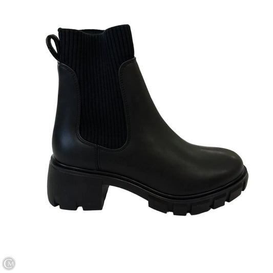 Boots Ankle Heels By Steve Madden In Black, Size: 7.5