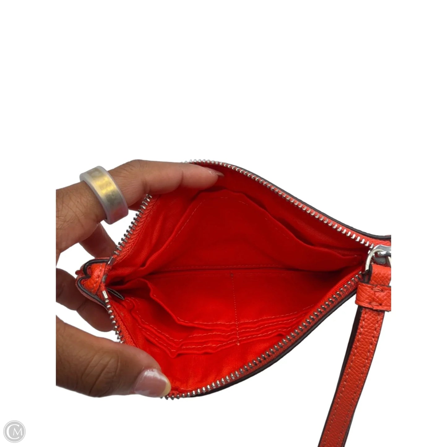 Wristlet Designer By Coach, Size: Medium