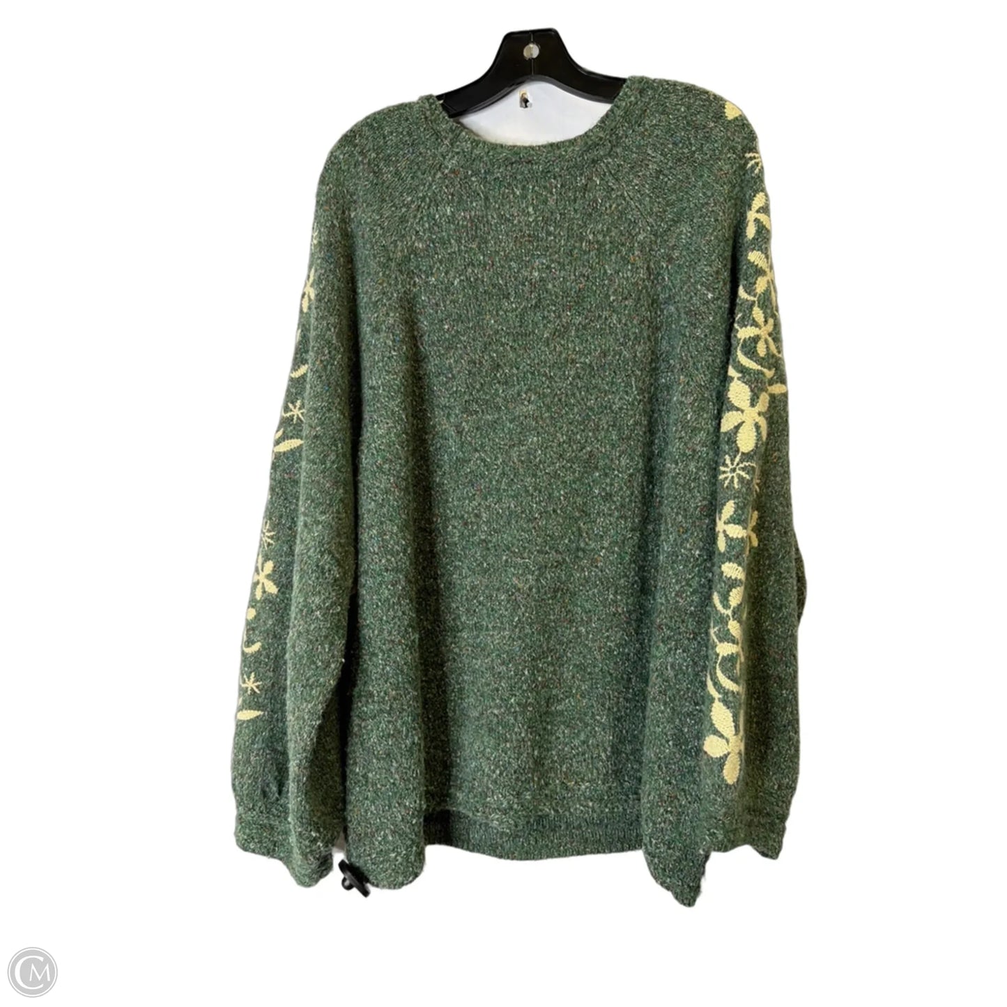 Sweater By C And C In Green, Size: 3x