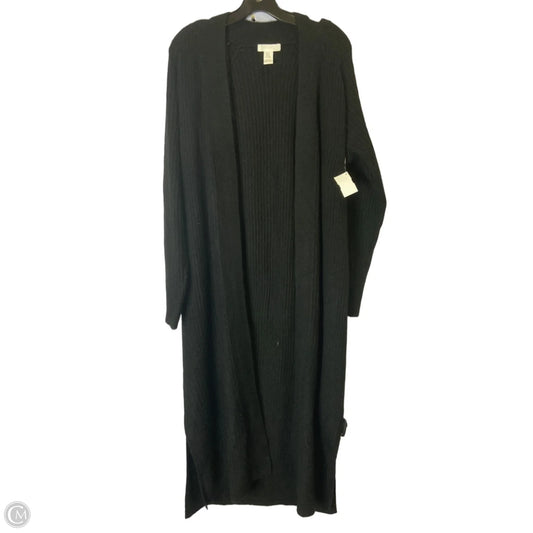 Sweater Cardigan By H&m In Black, Size: Xs