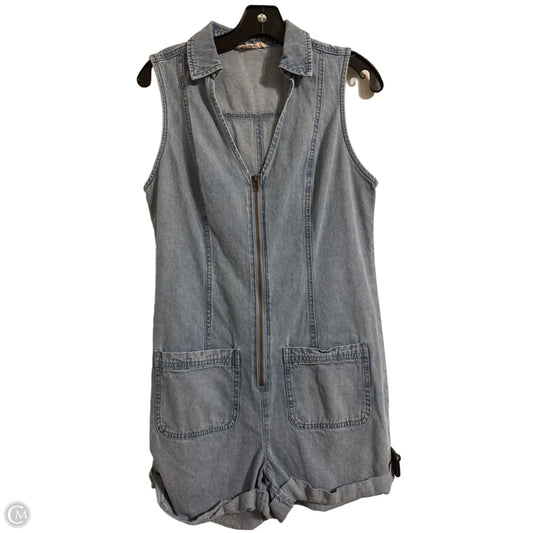 Romper By Chelsea And Violet In Blue Denim, Size: S