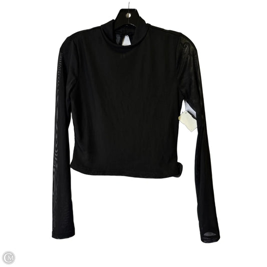 Top Long Sleeve By Fashion Nova In Black, Size: M