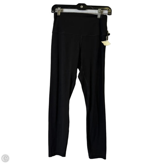 Athletic Leggings By Lululemon In Black, Size: 8