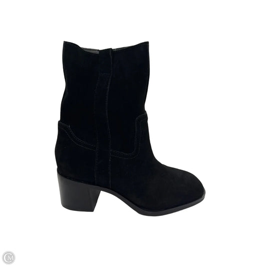 Boots Ankle Heels By Steve Madden In Black, Size: 9