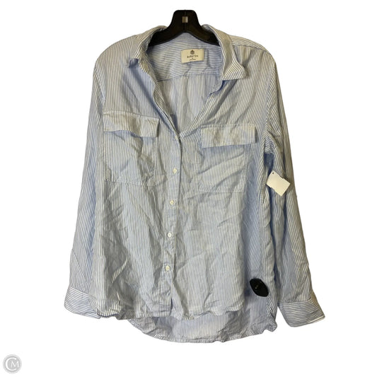 Top Long Sleeve By Babaton In Striped Pattern, Size: M