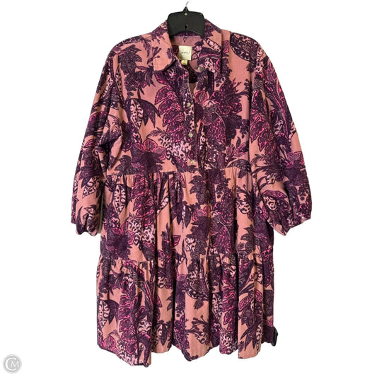 Dress Casual Short By Maeve In Purple, Size: S