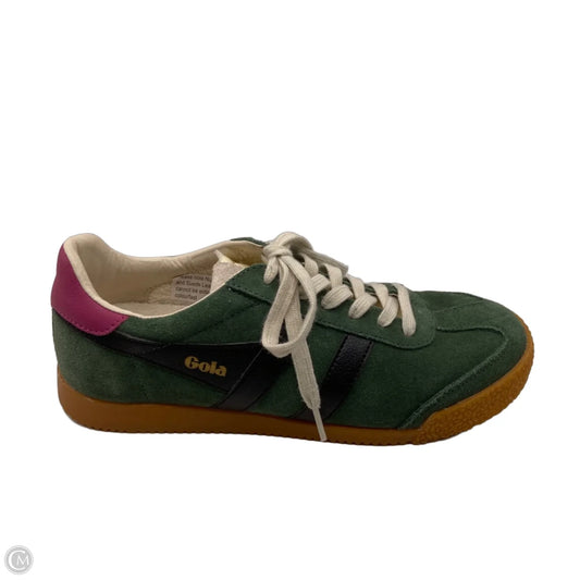 Shoes Sneakers By Gola In Green, Size: 7
