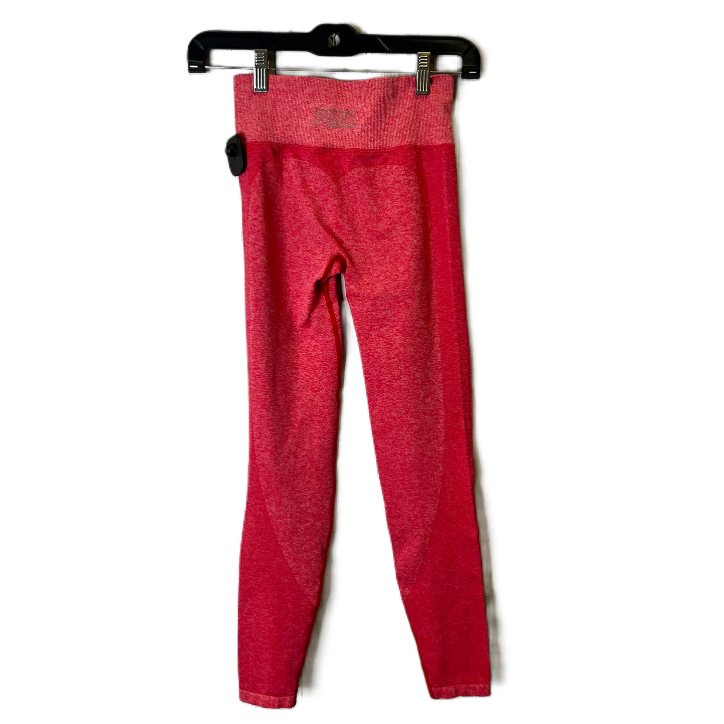 Red Athletic Leggings By Pink, Size: S