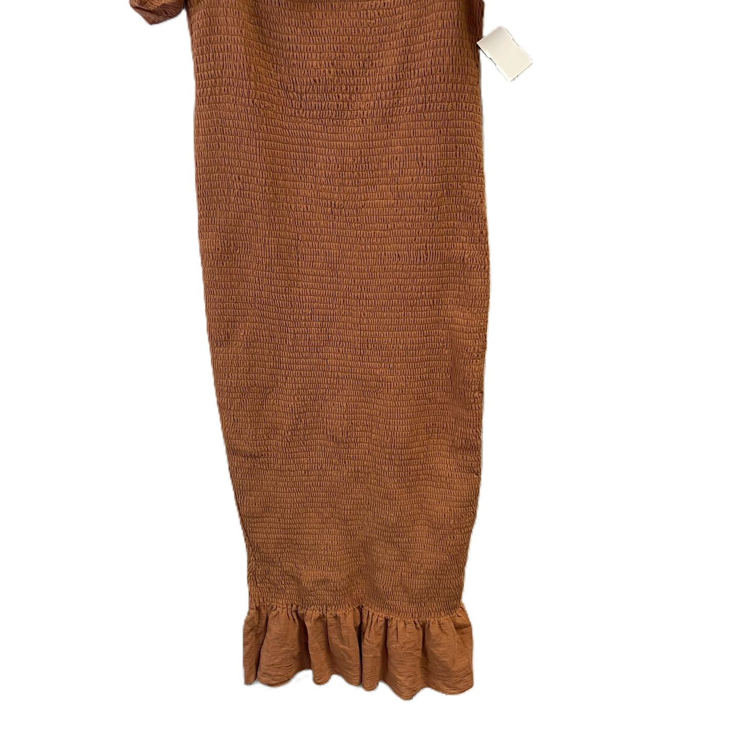 Brown Dress Casual Maxi By Baltic Born, Size: L