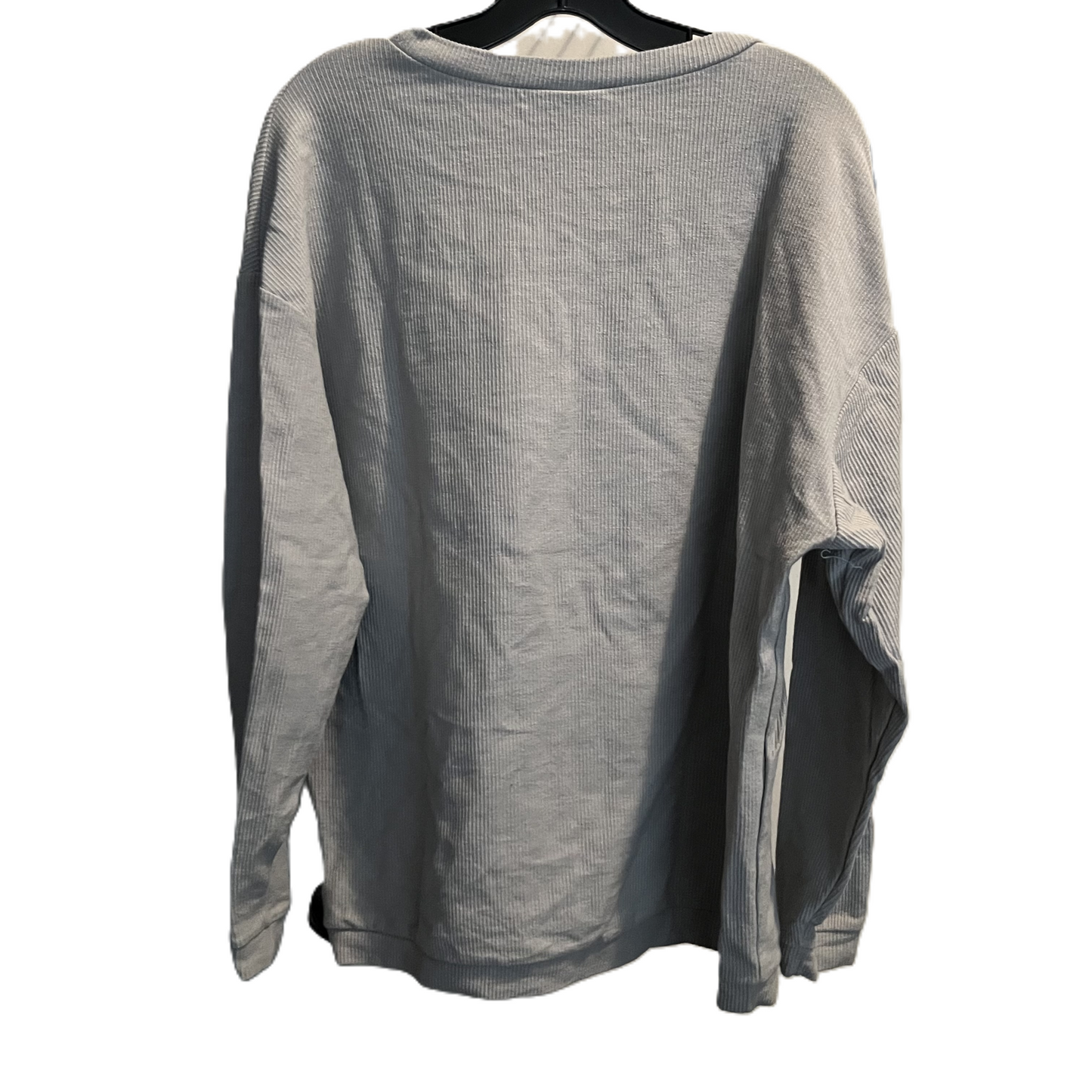 Sweatshirt Crewneck By Clothes Mentor In Grey, Size: L