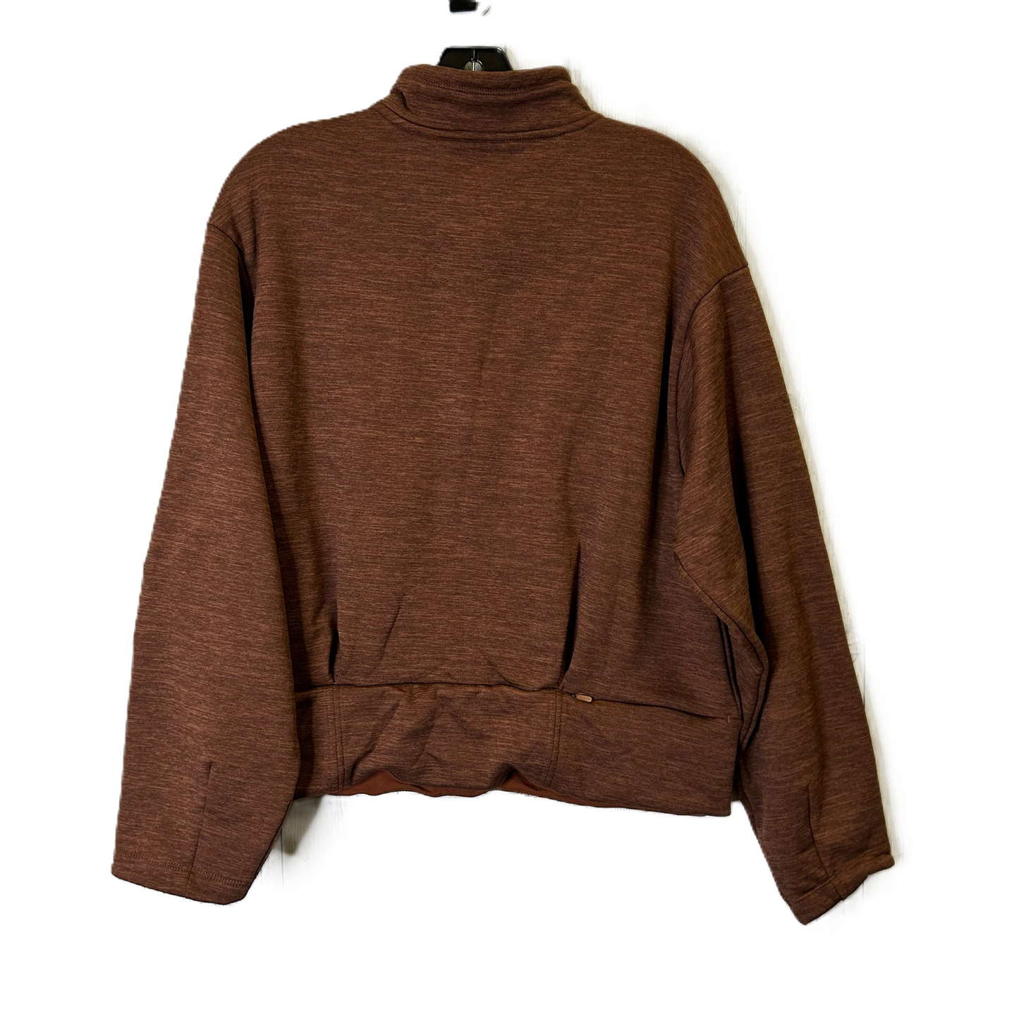 Athletic Sweatshirt Collar By Athleta In Brown, Size: L