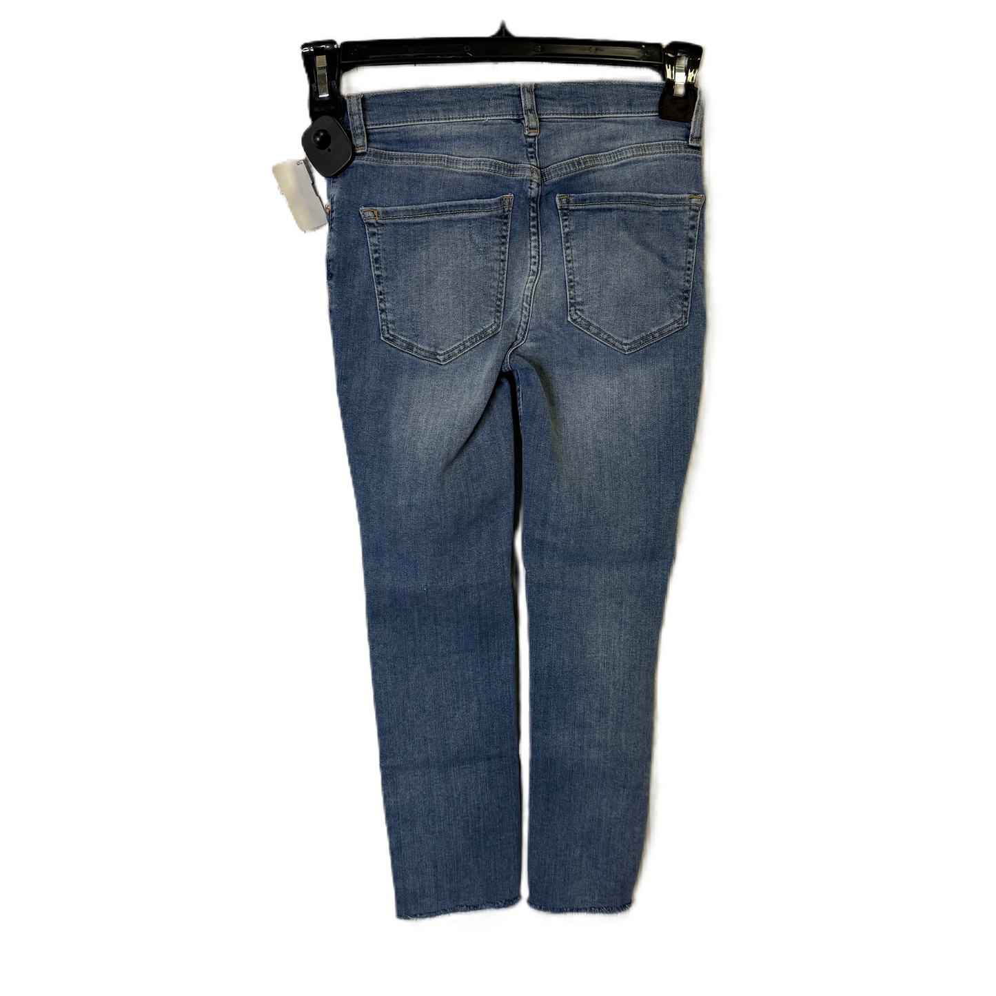 Jeans Skinny By Free People In Blue Denim, Size: 0