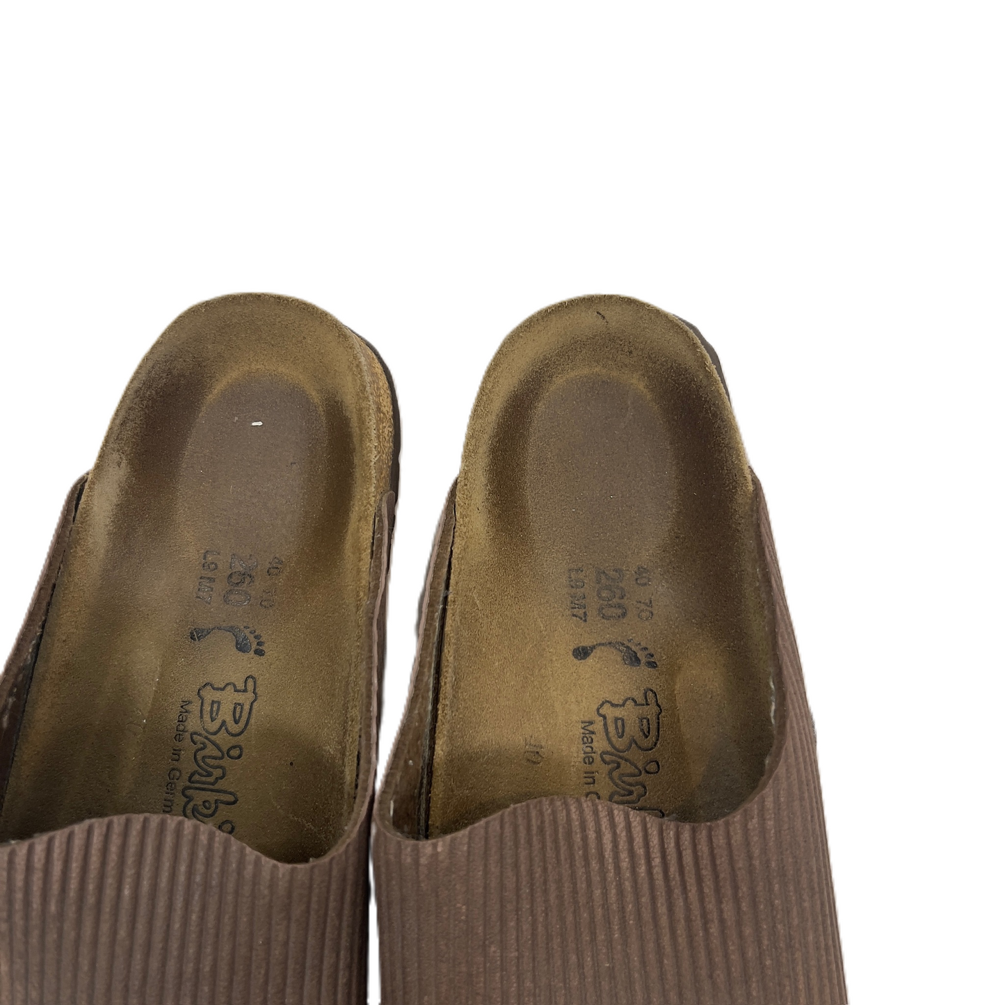 Shoes Flats By Birkenstock In Brown, Size: 10