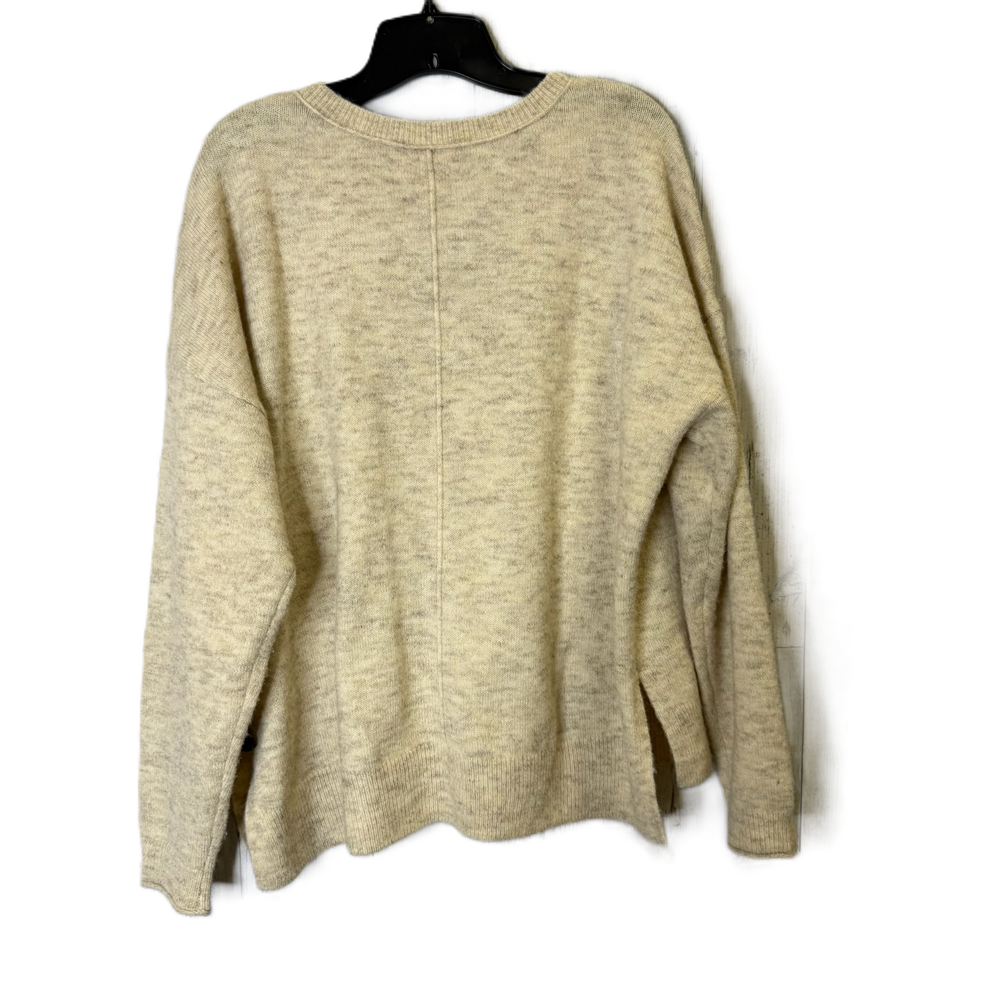 Sweater By Lucky Brand In Cream, Size: L