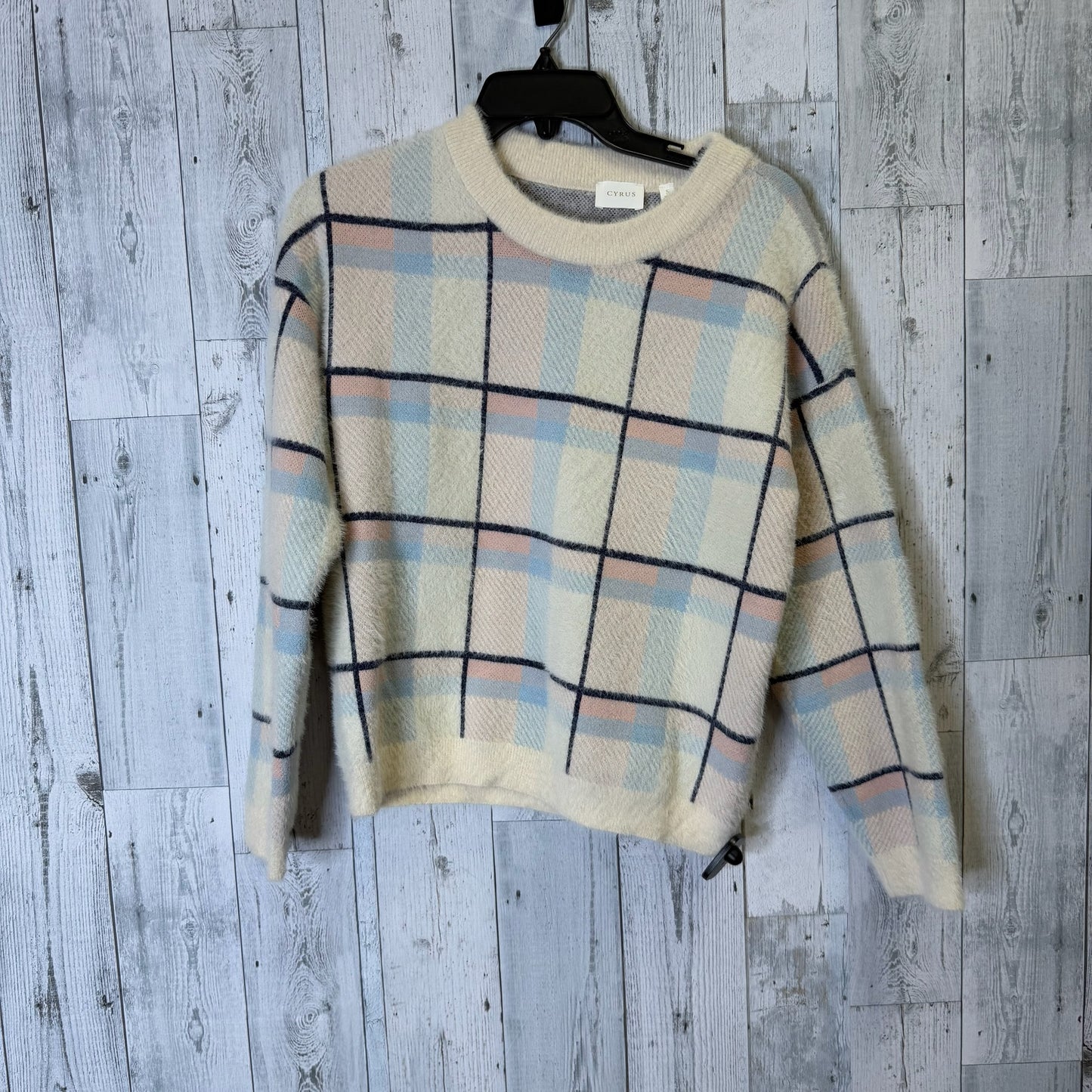 Sweater By Cyrus Knits In Cream, Size: S