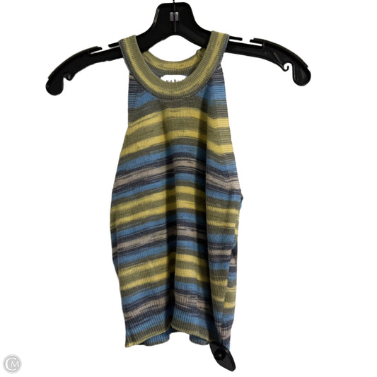 Top Sleeveless By Mable In Green, Size: L