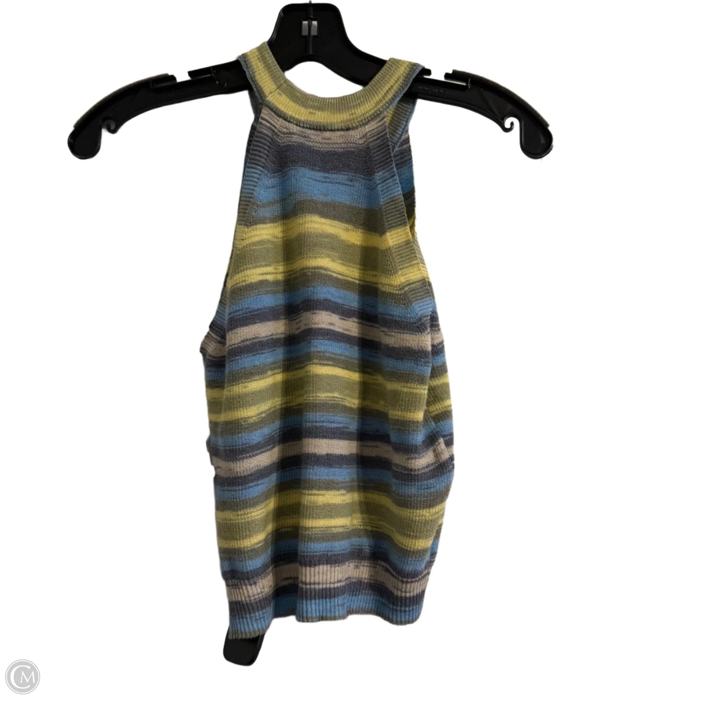 Top Sleeveless By Mable In Green, Size: L