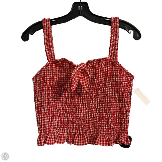 Top Sleeveless By Sienna Sky In Red, Size: M