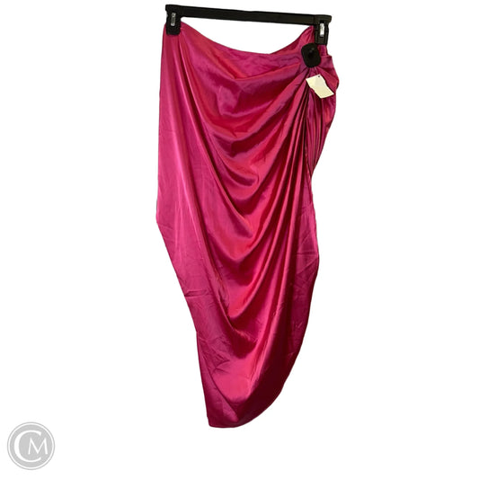 Skirt Midi By Shein In Pink, Size: L