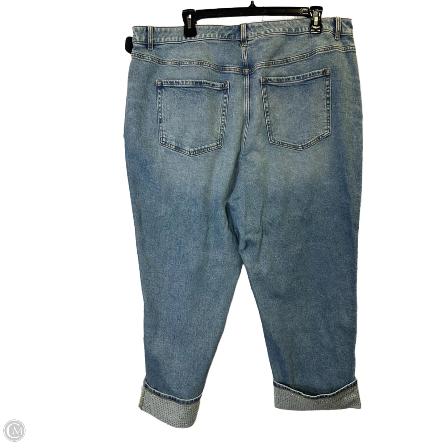 Jeans Boyfriend By Lane Bryant In Blue Denim, Size: 22