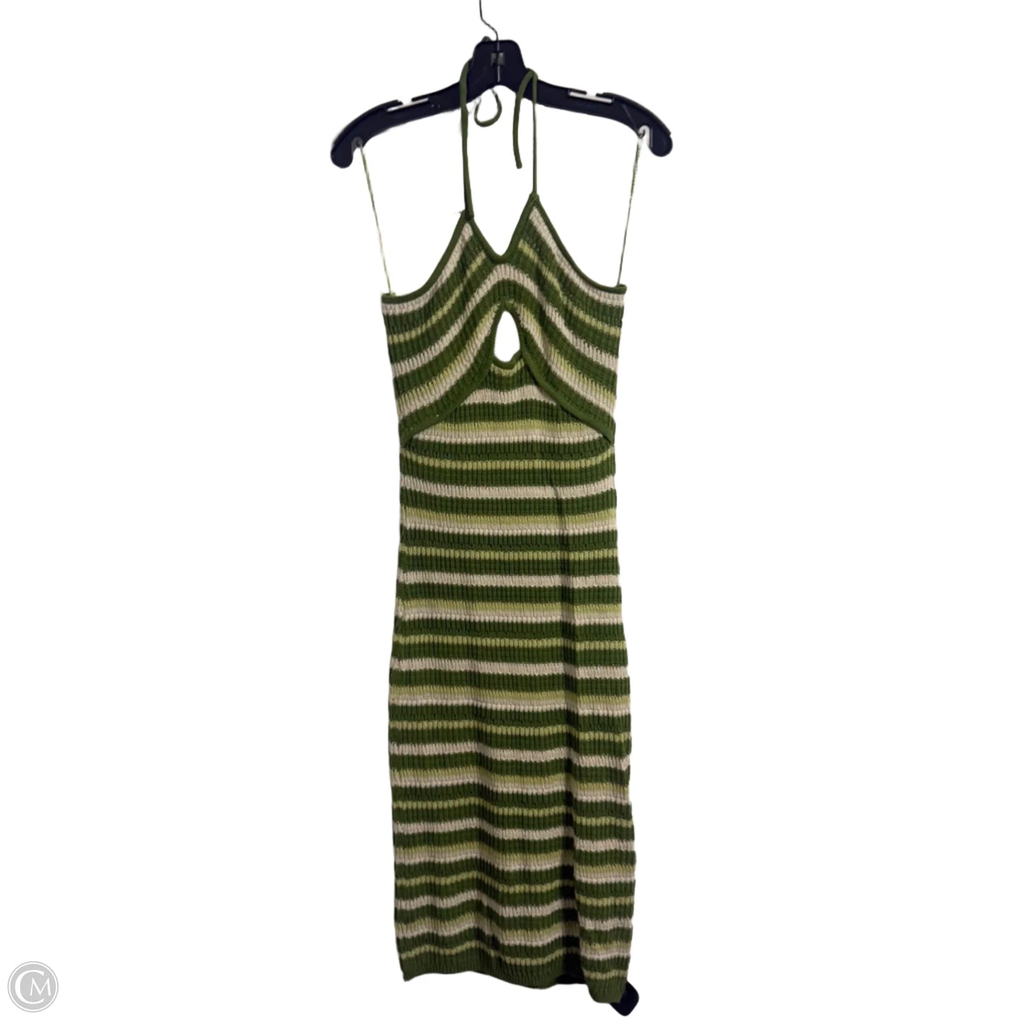 Dress Casual Midi By Clothes Mentor In Green, Size: M